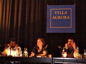Bashana Abeywardane, Tanja Dckers und Zeynel Kizilyaprak im Literaturhaus Berlin, 2008